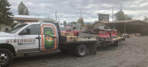 truck with trailer